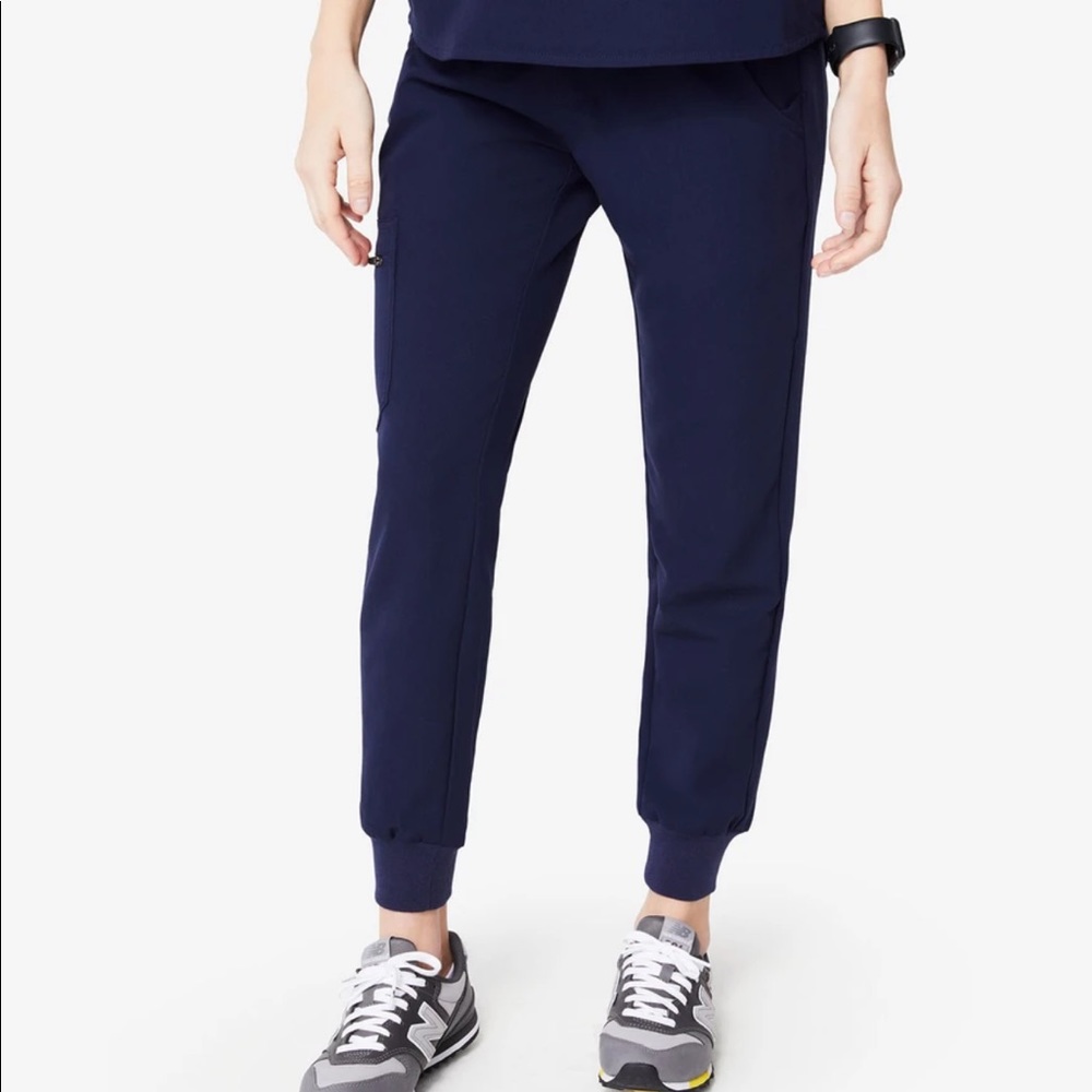 FIGS Navy Zamora - Tall Jogger Scrub Pants